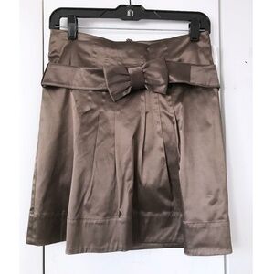 H&M Brown belted skirt sz US 6, EU 36, small
